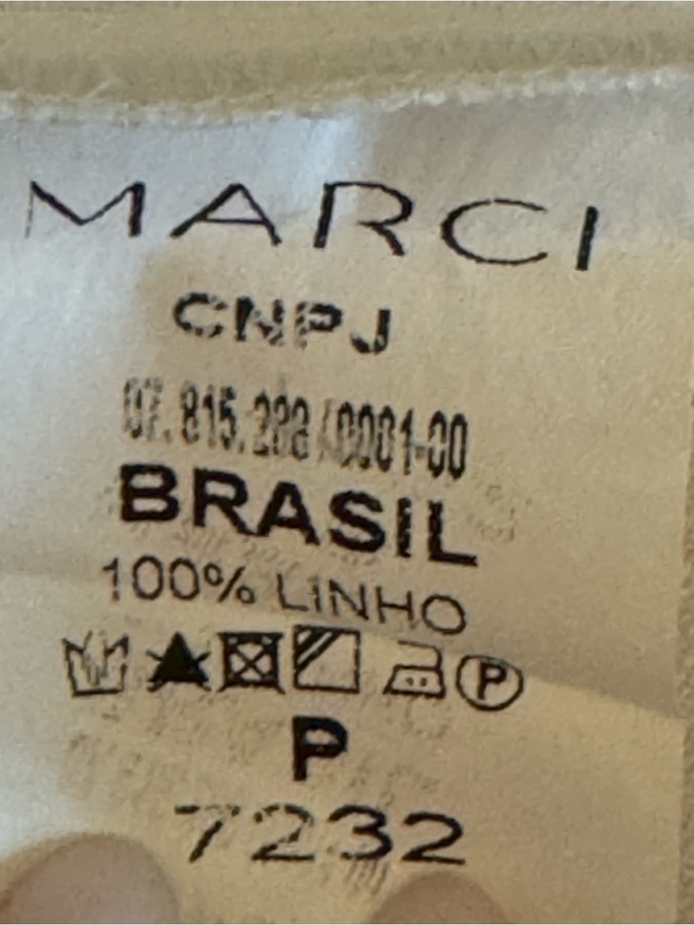 Marci Vago White Linen Resort Pants Size S - Picture 15 of 15